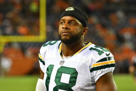 Randall Cobb of the Green Bay Packers