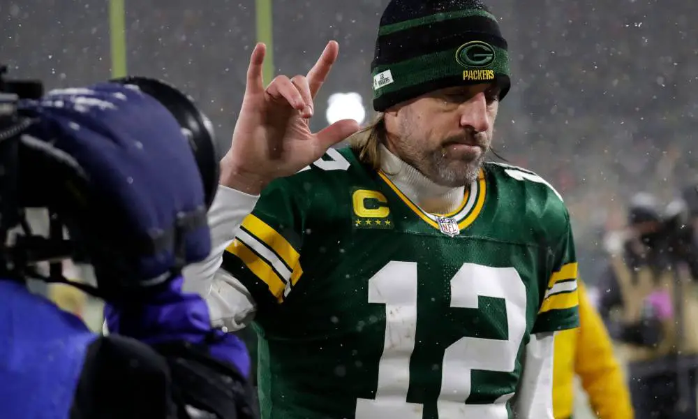 Packers QB Aaron Rodgers