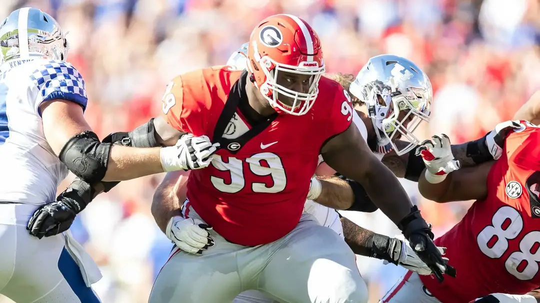 Georgia Football DT Jordan Davis Reveals Playing Weight, Trimmed