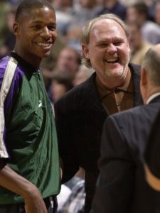 George Karl and Hall of Famer Ray Allen
