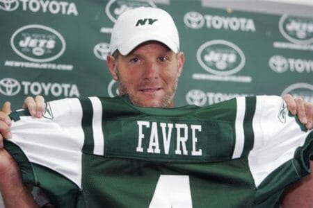 Brett Favre traded to Jets