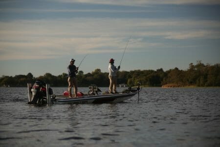 bass fishing in summer