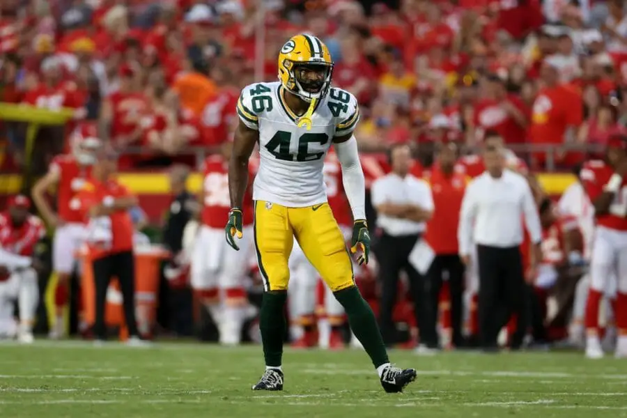 Micah Abernathy of the Green Bay Packers