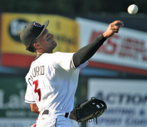 Jackson Chourio for the Wisconsin Timber Rattlers