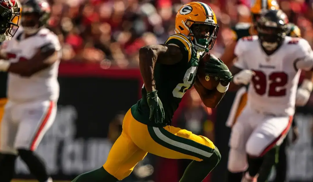 Aaron Rodgers: Rookie Romeo Doubs 'expected to play' based on standout  training camp