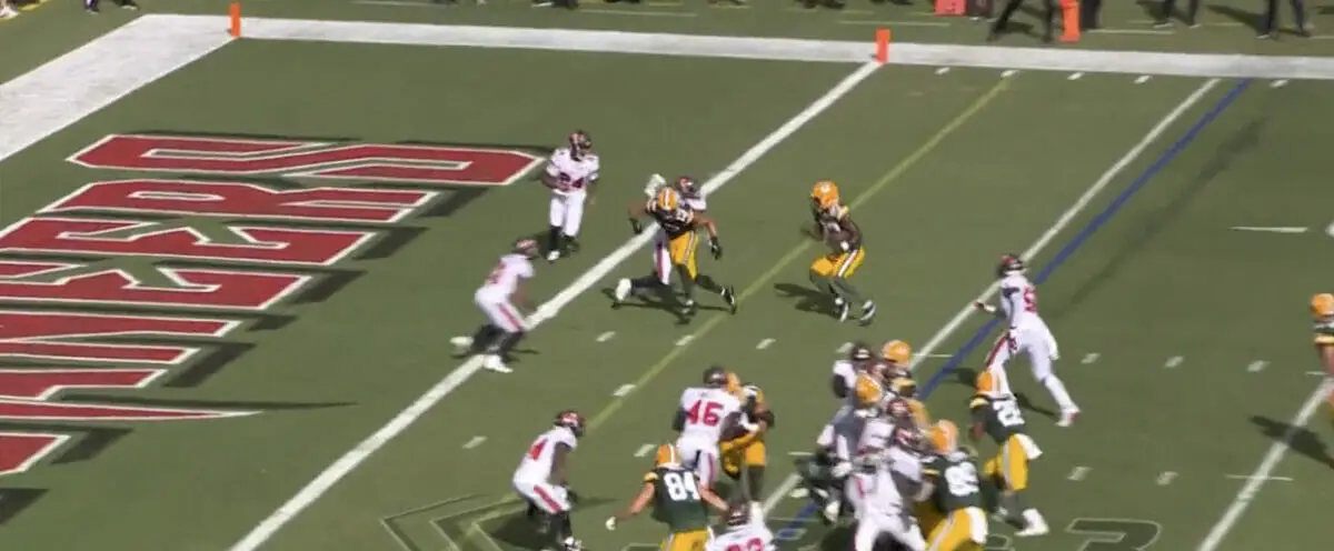 Romeo Doubs TD packers rookie