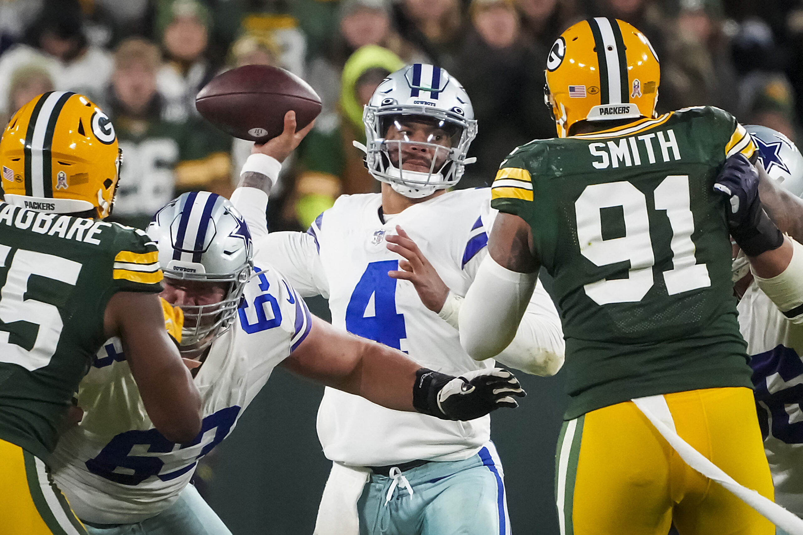 PFF Grades Packers Against Cowboys Top 5 Deffense