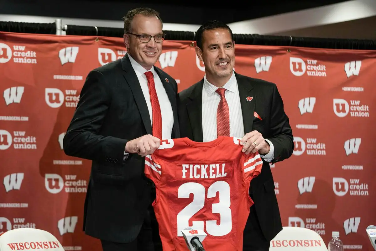 Badgers Coach Luke Fickell Describes Decision to Coach in Bowl