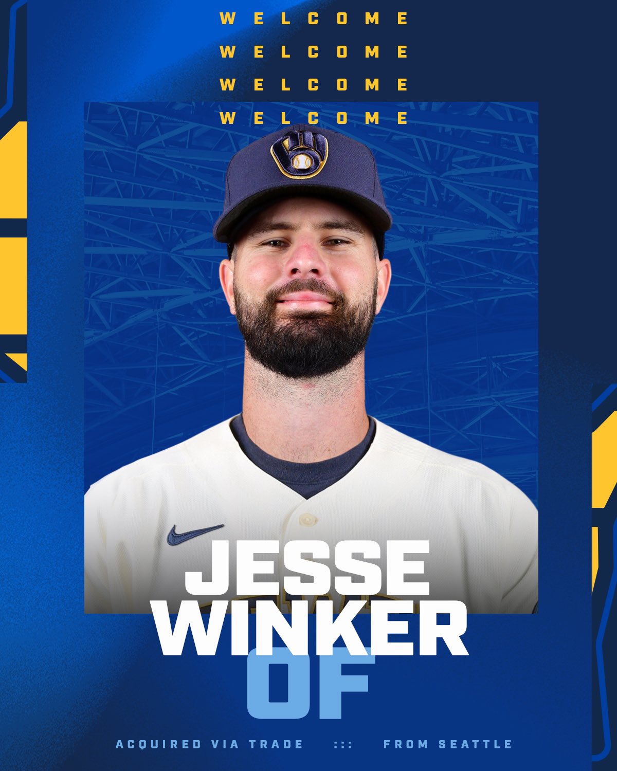 Brewers update on Winker after 2 surgeries.