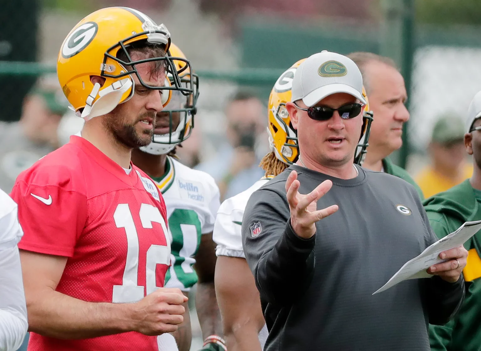 Aaron Rodgers Joked About Leaving Packers With Nathaniel Hackett Last Season