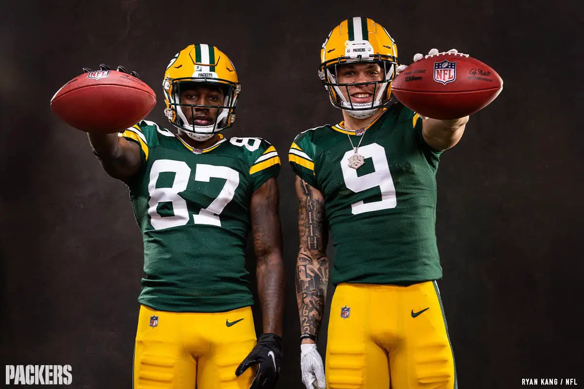 Packers' Watson and Doubs Praise Aaron Rodgers' Leadership