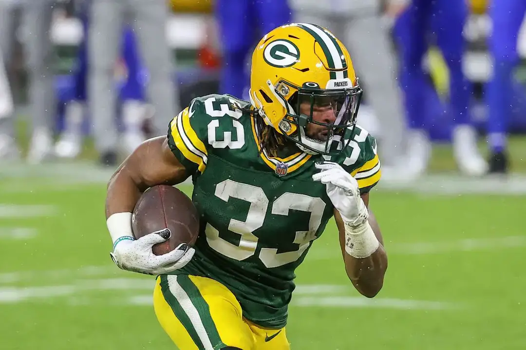 Unsigned Green Bay Packers Aaron Jones AJ Dillon Fanatics, 57% OFF