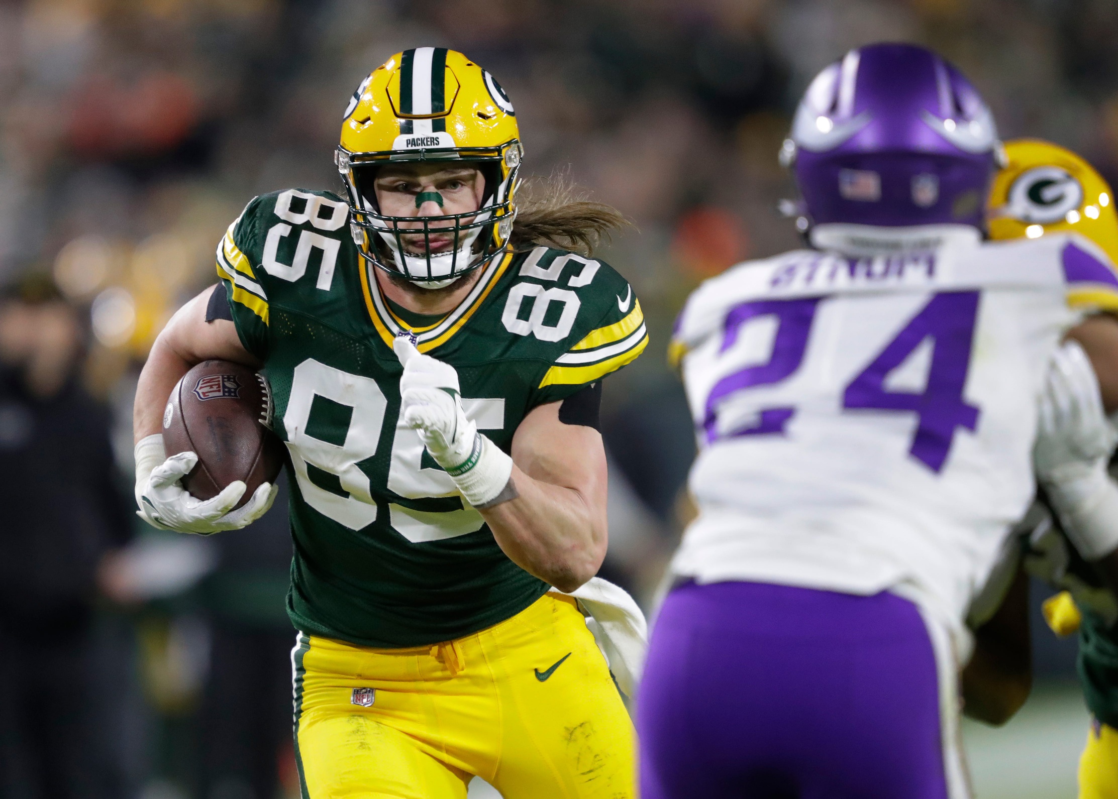 Green Bay Packers tight end Robert Tonyan is a free agent
