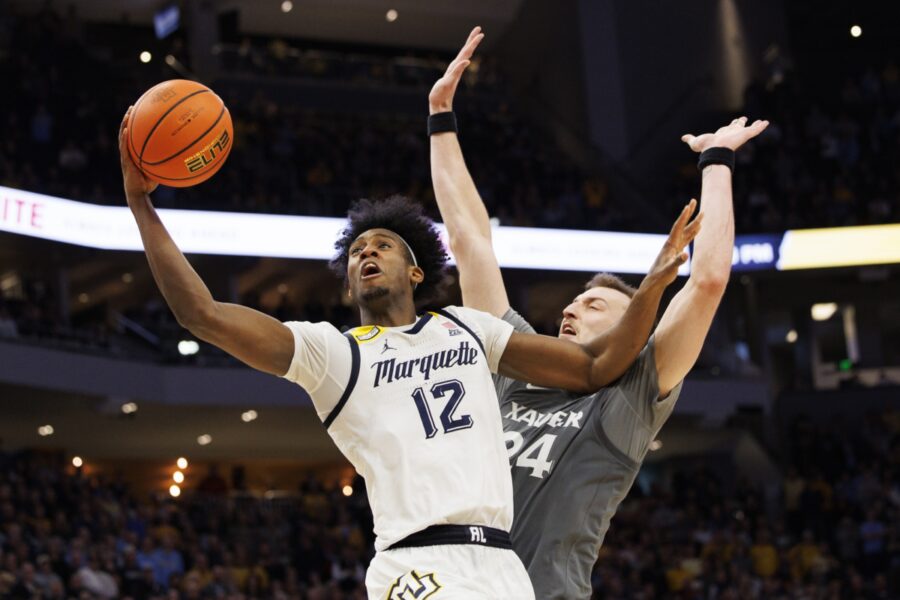 Marquette Golden Eagles against the Xavier Musketeers
