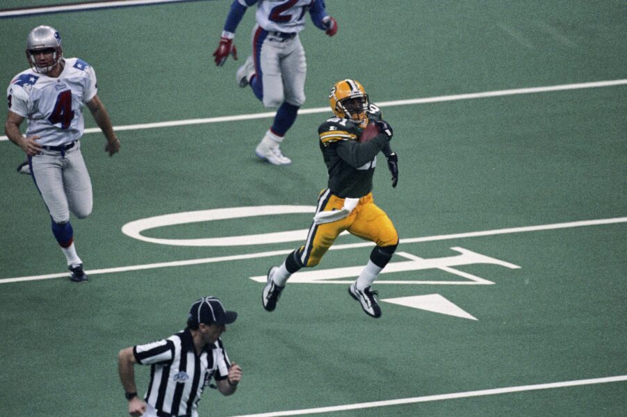 Green Bay Packers kick returner Desmond Howard was Super Bowl XXXI MVP