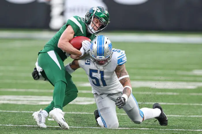 New York Jet Braxton Berrios cut to make room for Aaron Rodgers