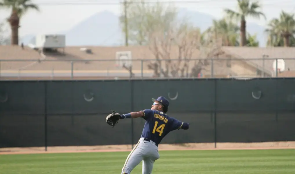 The Milwaukee Brewers are promoting Jackson Chourio to the Nashville Sounds  (AAA).