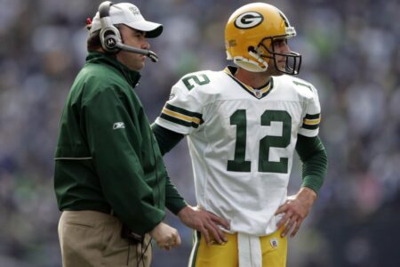 Aaron Rodgers Green Bay Packers Shannon Sharpe