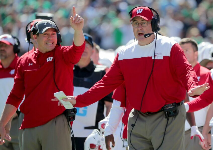 Former Wisconsin Badgers Head Coach hired by Texas Longhorns.