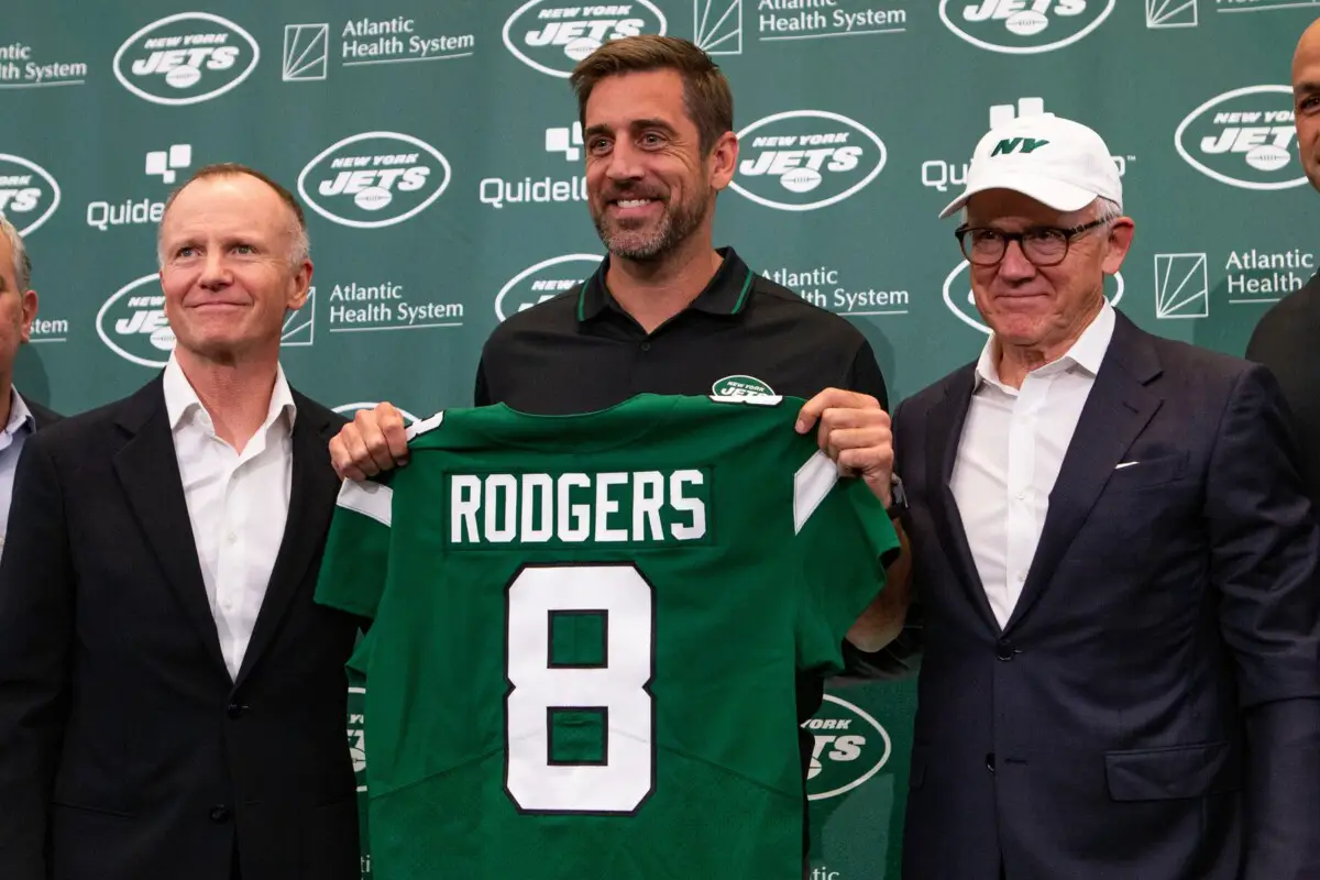 Aaron Rodgers Green Bay Packers New York Jets
