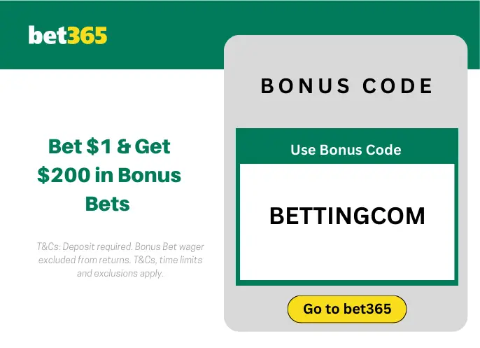 bet365 bonus code US