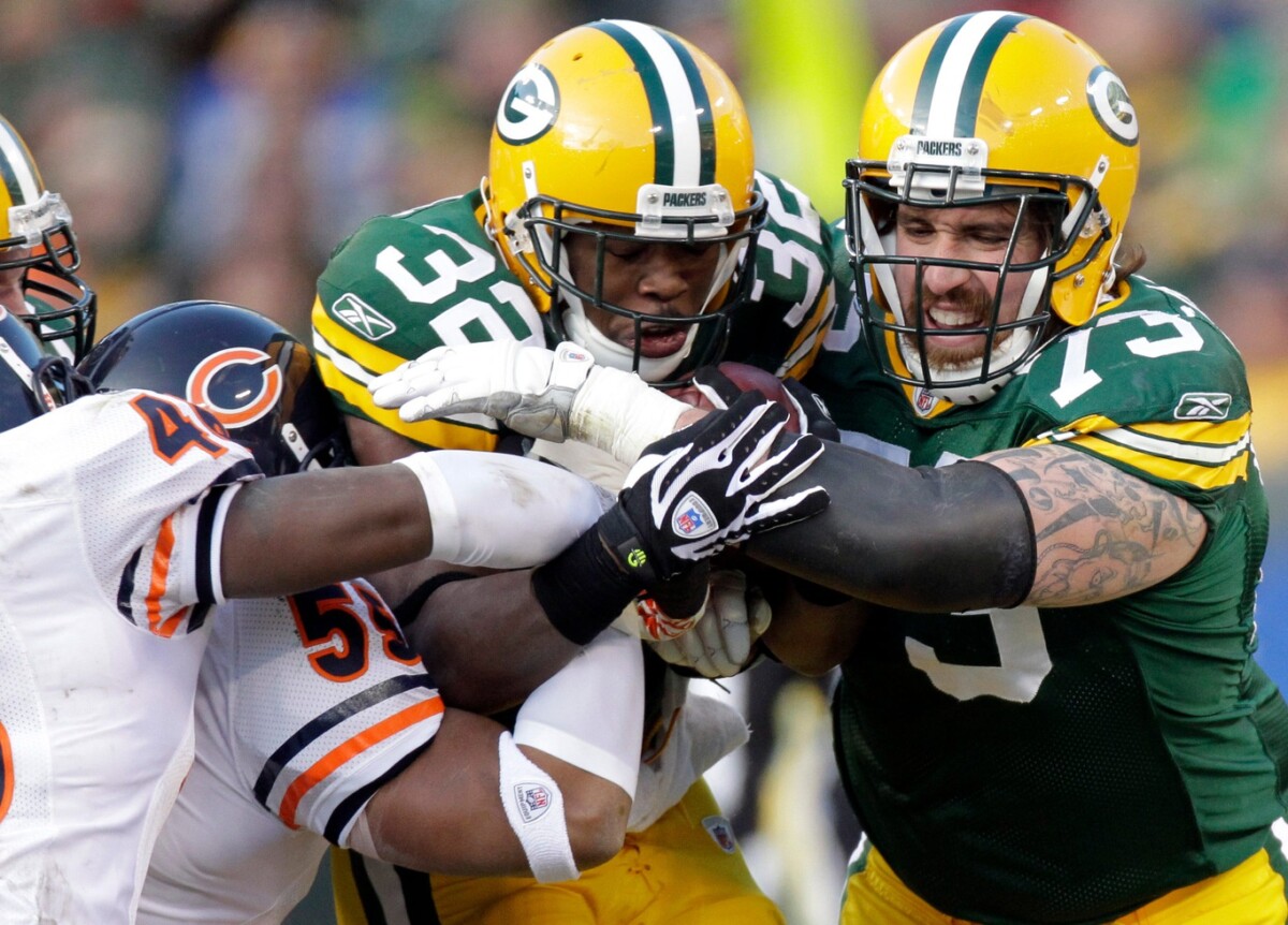 Green Bay Packers left guard Daryn Colledge