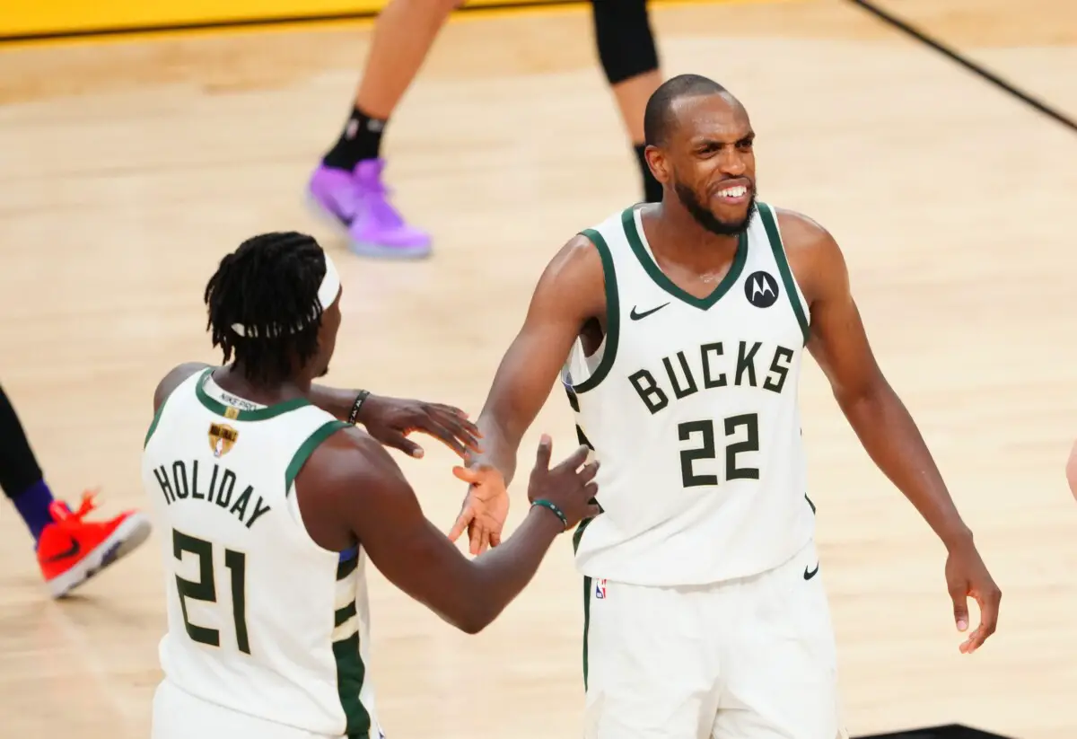 The Milwaukee Bucks are unlikely to trade either Khris Middleton or Jrue Holiday