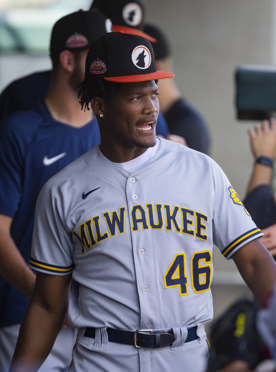 Milwaukee Brewers Emotional Video Of Abner Uribe Receiving Big League Call Up (report)