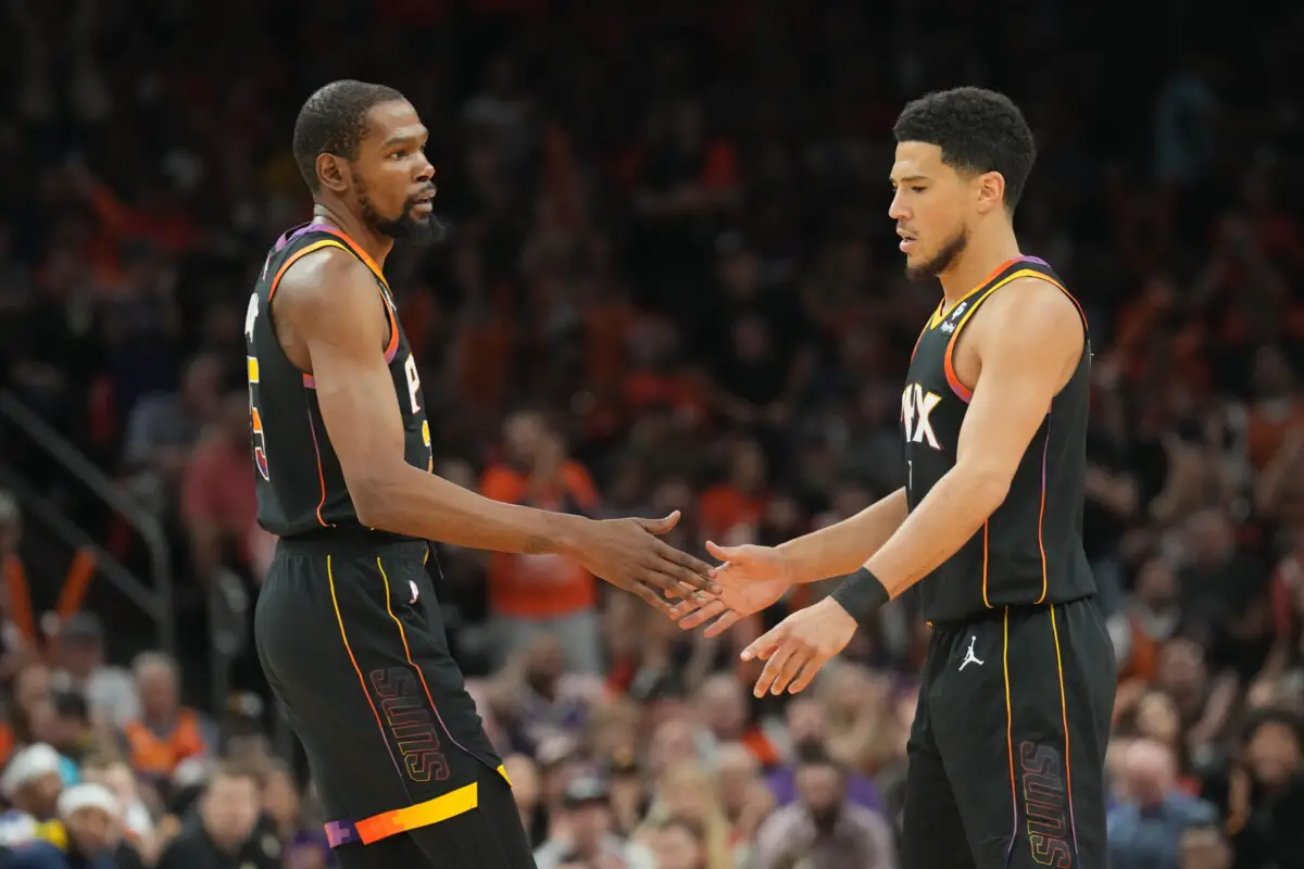 Kevin Durant and Devin Booker NBA News