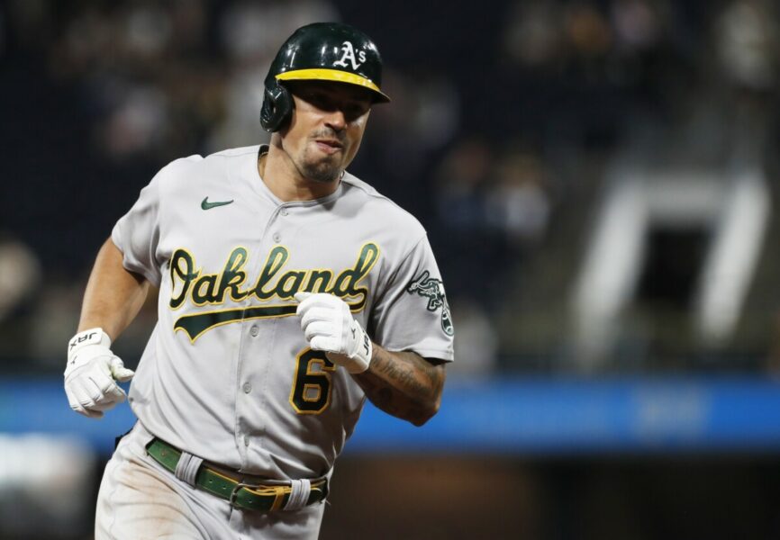Jace Peterson Oakland Athletics Historic night at plate