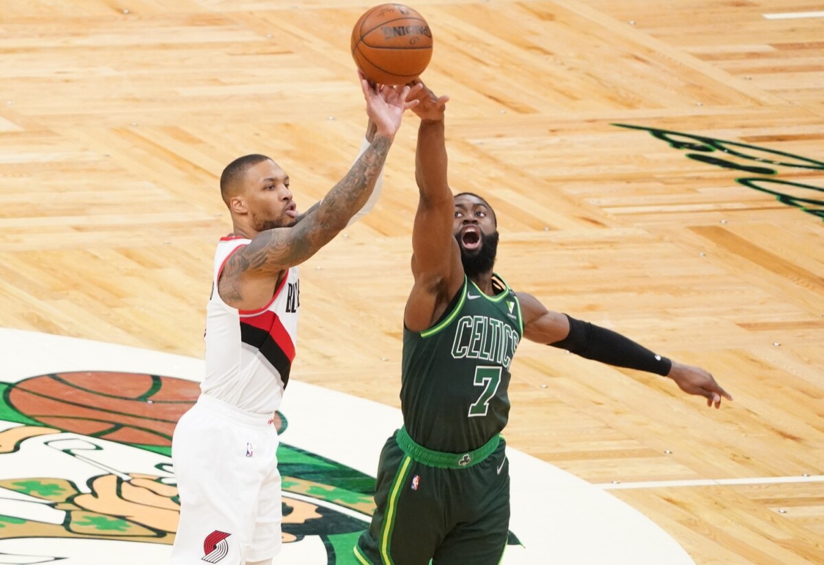 The Boston Celtics are trying to trade for Damian Lillard