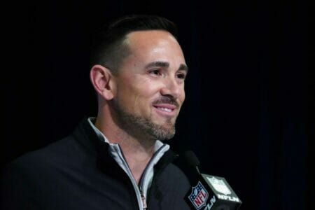 Mar 2, 2022; Indianapolis, IN, USA; Green Bay Packers coach Matt LaFleur during the NFL Combine at the Indiana Convention Center. Mandatory Credit: Kirby Lee-USA TODAY Sports (Green Bay Packers News)