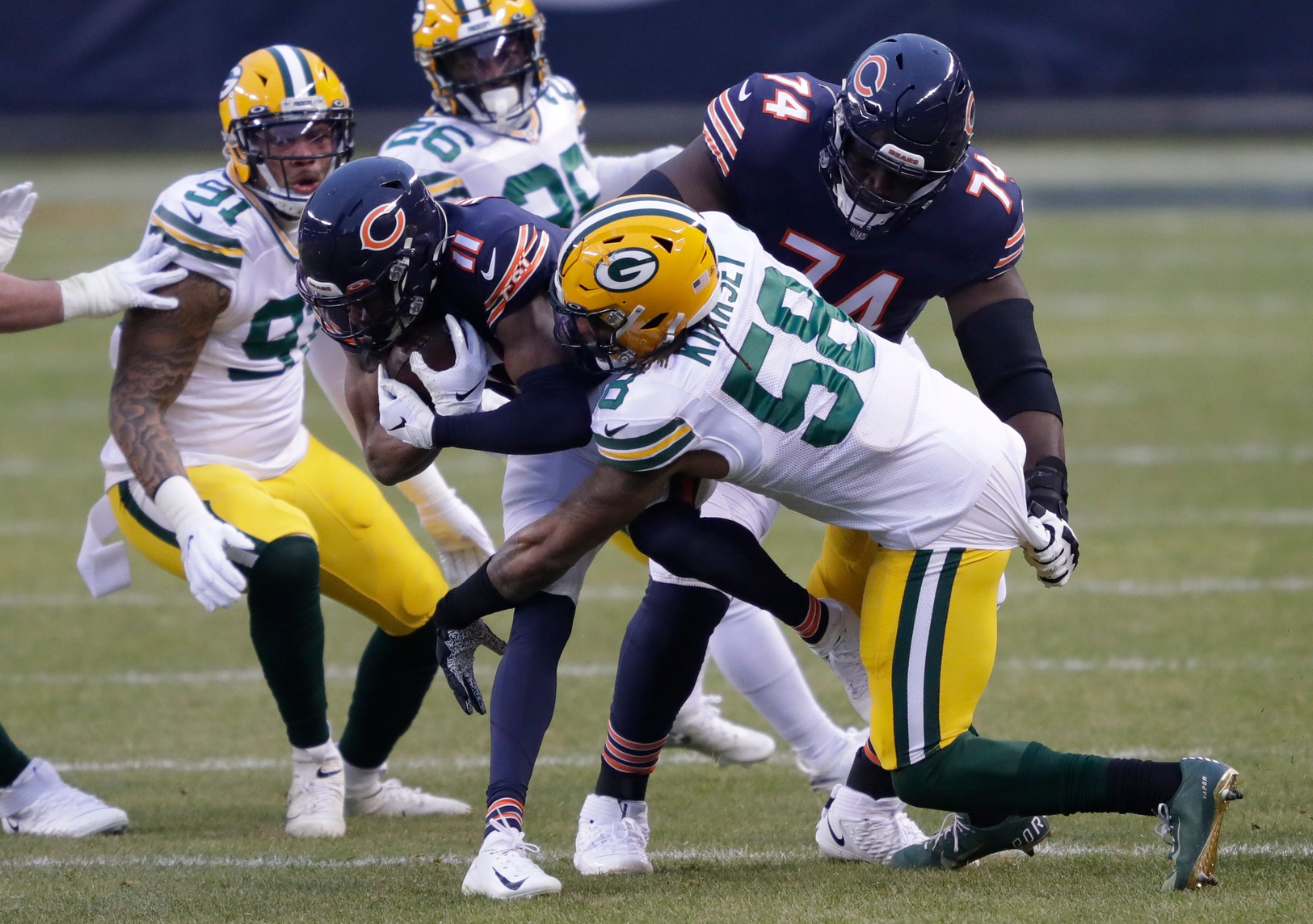 Former Green Bay Packers linebacker Christian Kirksey was released by the Houston Texans (NFL)