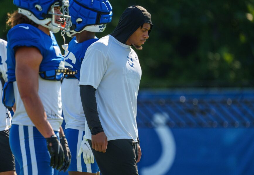 Jonathan Taylor Appears at Indianapolis Colts Joint Practice