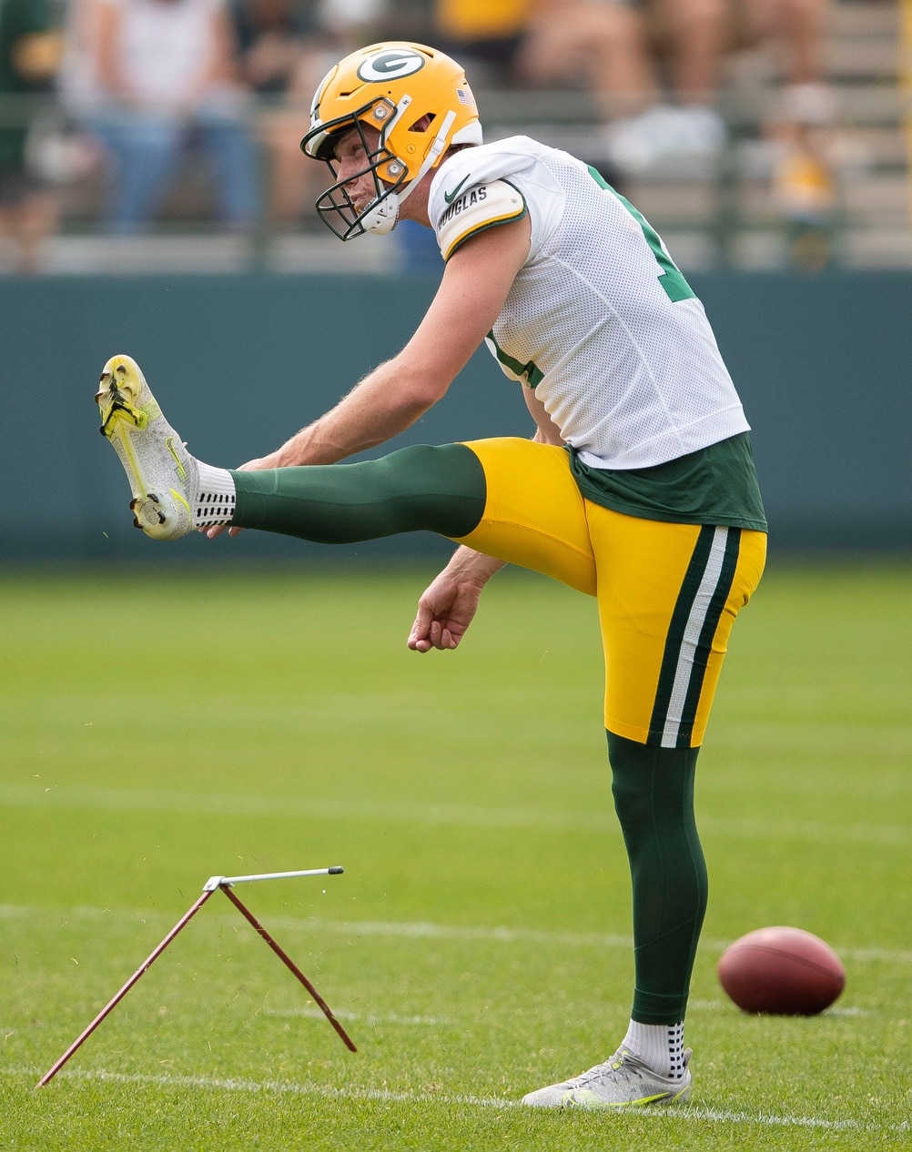 Green Bay Packers kicker Anders Carlson