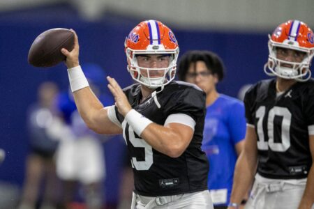 Who is Graham Mertz? Former Wisconsin Badger Named Florida Gators Starting Quarterback USATSI 21173827
