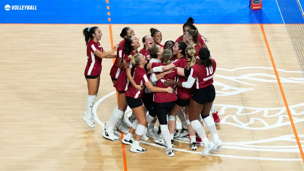 Wisconsin Badgers volleyball earned a hard fought victory over the Florida Gators.