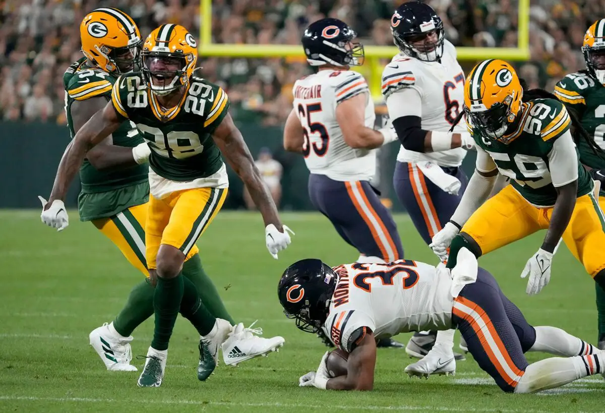 Green Bay Packers' Rasul Douglas Reveals What The Chicago Bears Rivalry  Means To Him
