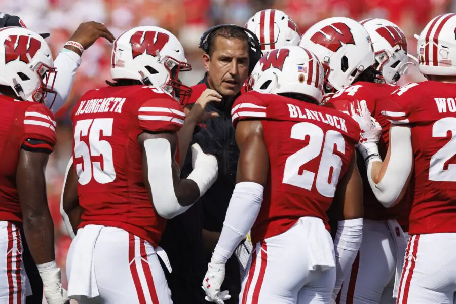 Wisconsin Badgers head coach Luke Fickell gets brutally honest about his team's 38-17 win over the Buffalo Bulls.