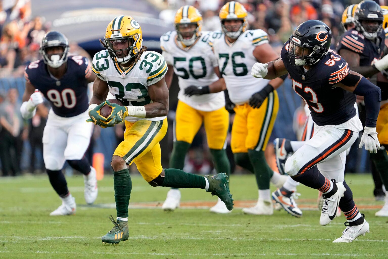 Green Bay Packers Make Change At Running Back Prior To Week Three Vs. New  Orleans Saints (Breaking)