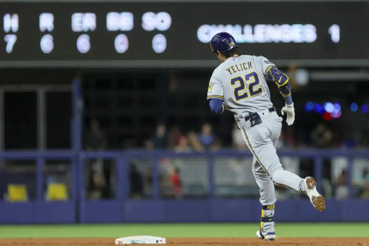 Milwaukee Brewers: Christian Yelich Is 1 Of Just 2 Position Players ...