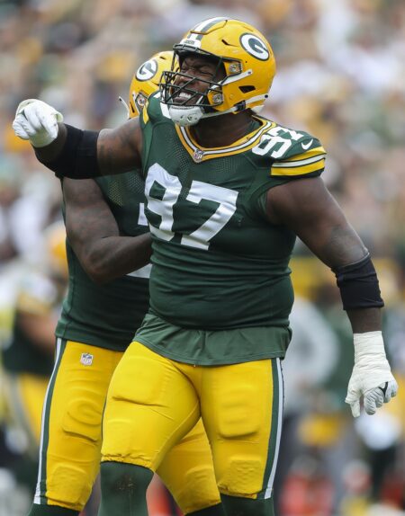 Green Bay Packers defensive tackle Kenny Clark