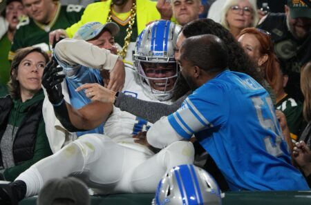 Green Bay Packers Amon-Ra St.Brown Detroit Lions