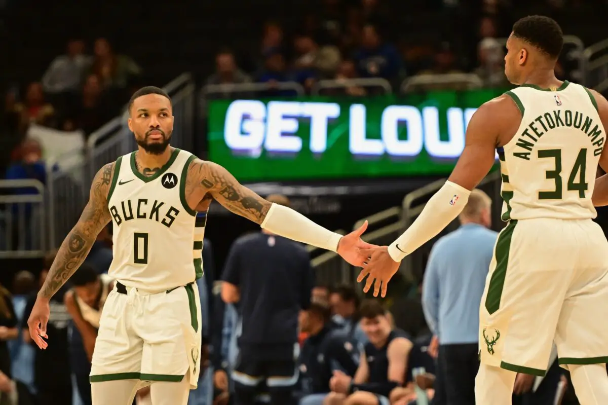 Milwaukee Bucks, Giannis Antetokounmpo, Damian Lillard