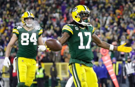 Green Bay Packers wide receiver Davante Adams