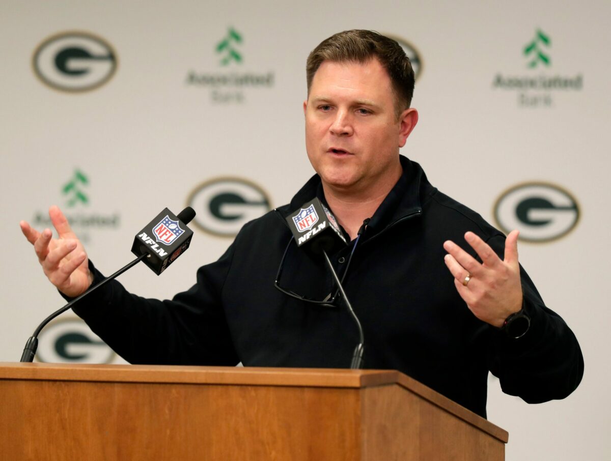 Green Bay Packers Brian Gutekunst talks the importance of scars for young players