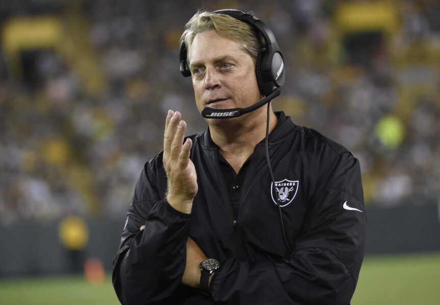 Wisconsin football senior adviser Jack Del Rio