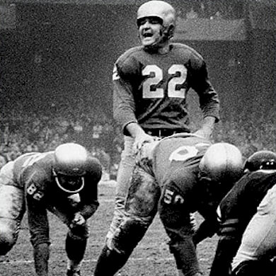 bobby layne detroit lions quarterback 1950