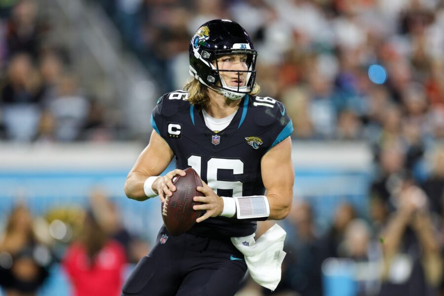 Jacksonville Jaguars quarterback Trevor Lawrence