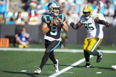 Packers still massive favorites vs Panthers but docked 1 point in betting market as Bryce Young status is confirmed Green Bay Packers, Bryce Young, Carolina Panthers